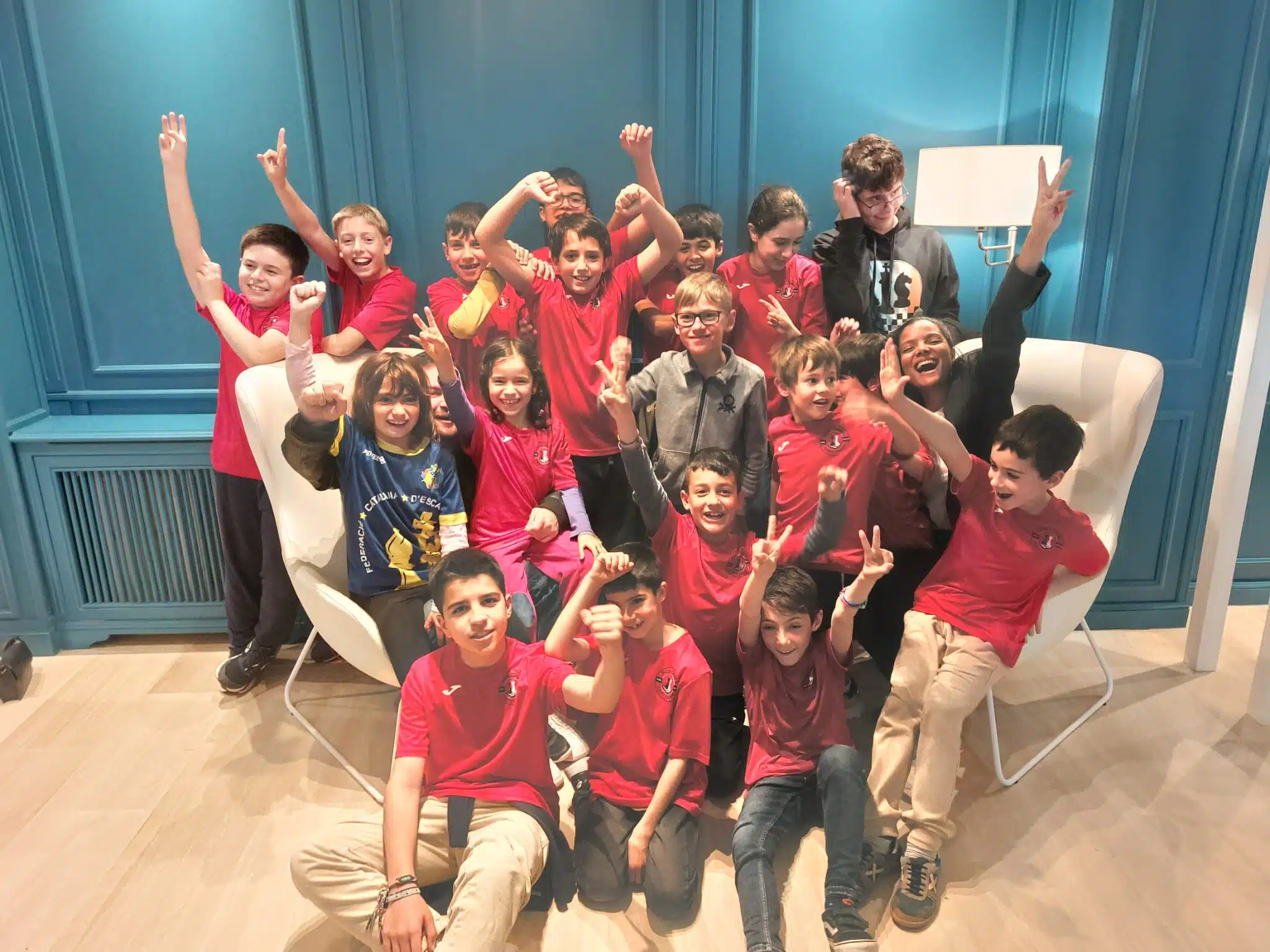 Concentració campionat individual de catalunya per edats club escascs Dos Torres de Sant Cugat
