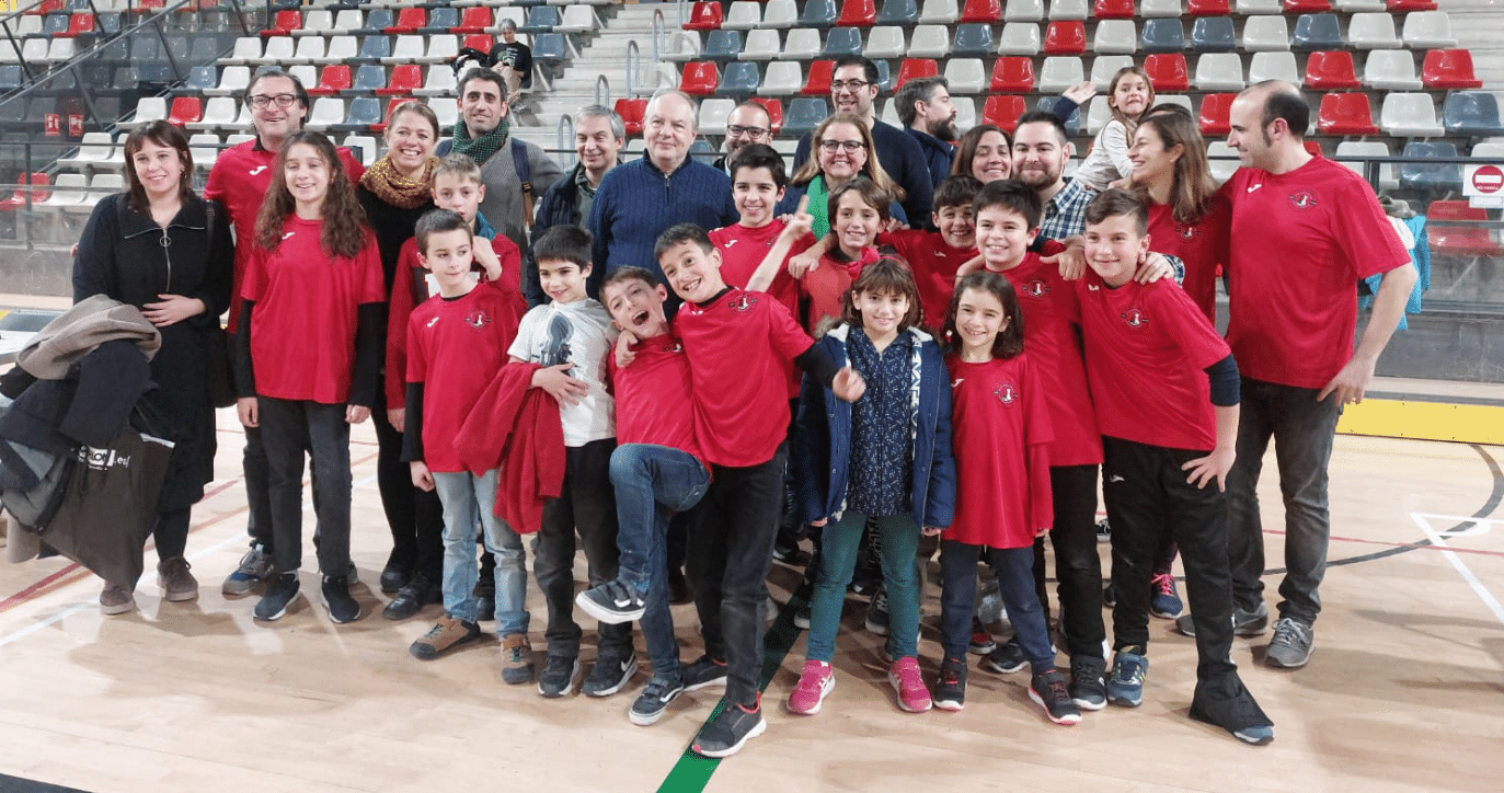 Els primers jugadors del Club d’Escacs Dos Torres després de la seva primera jornada oficial a la Copa Catalana 2024