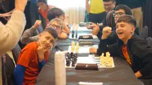 Jugador del Dos Torres al campionat d'escacs de catalunya 2025