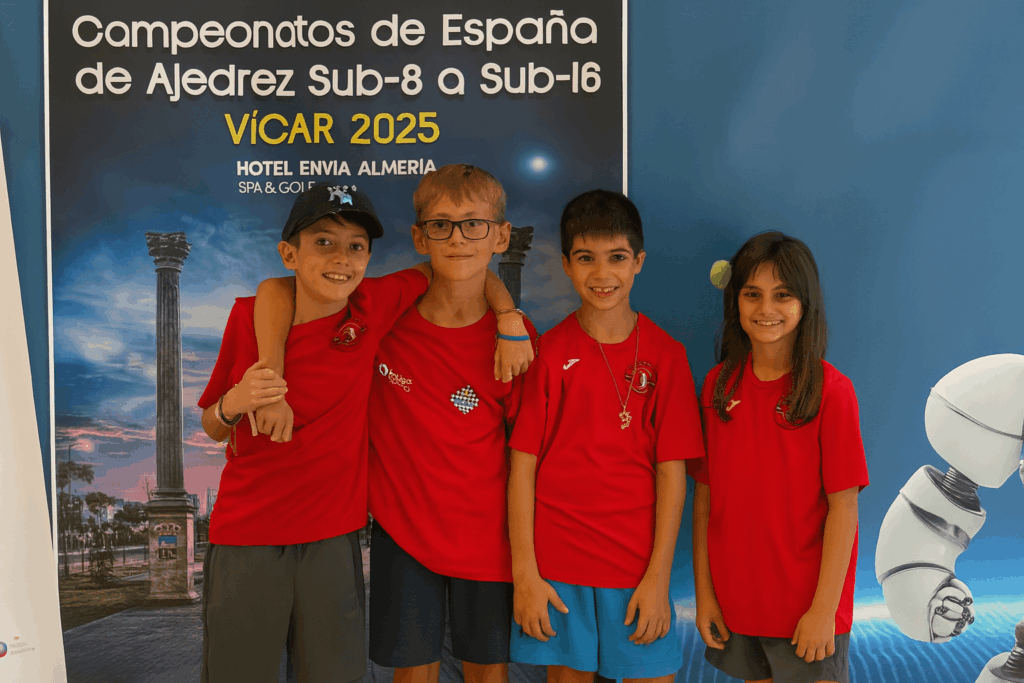 Club d'escacs Dos Torres al campionat d'espanya sub del 2025