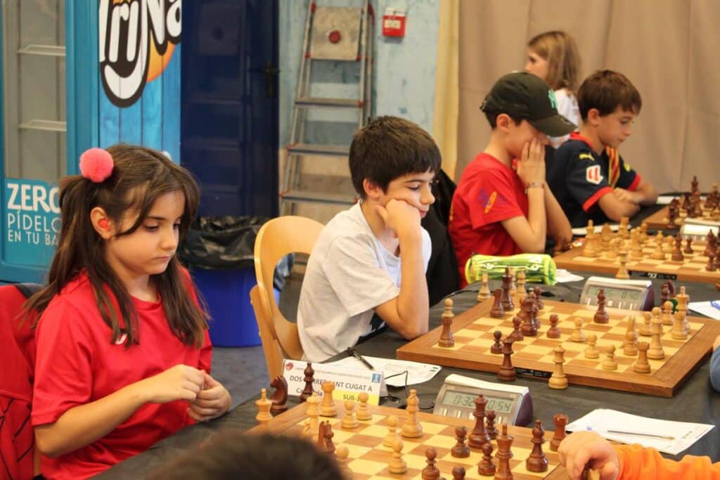 Equip A del sub10 al campoionat de catalunya per equips a blanes 2025