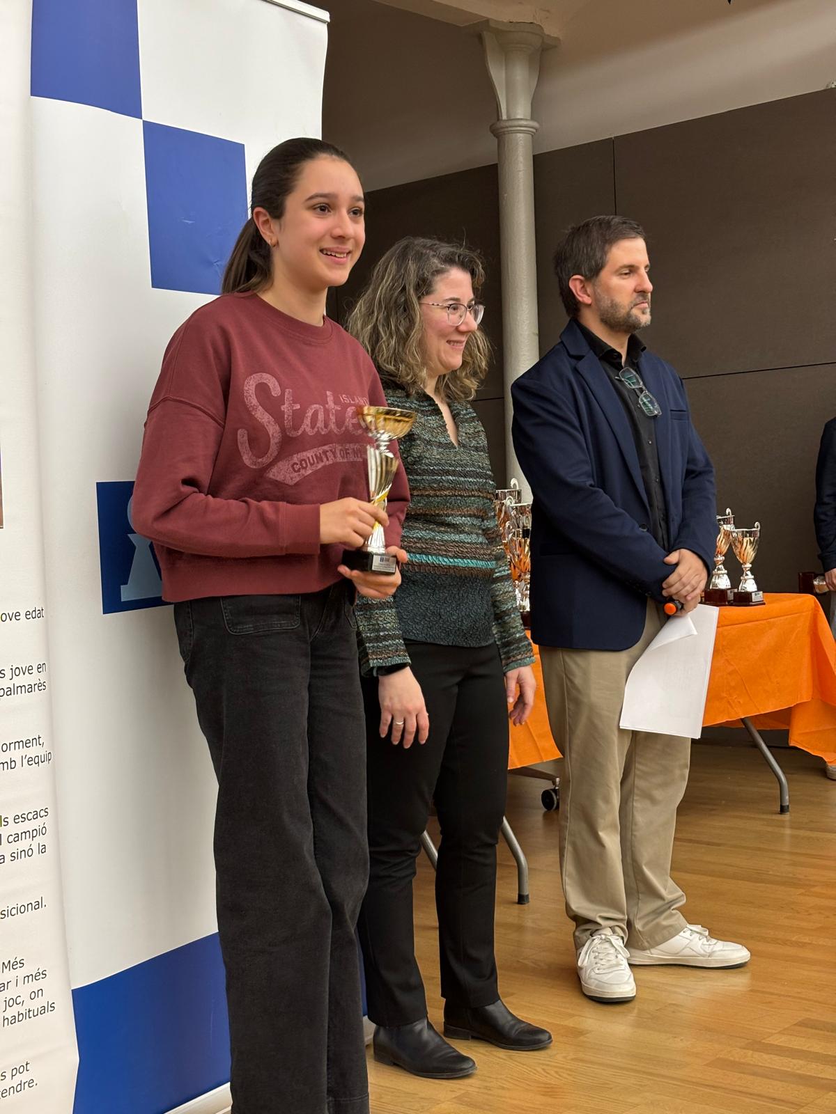 Federica campiona femenina sub14