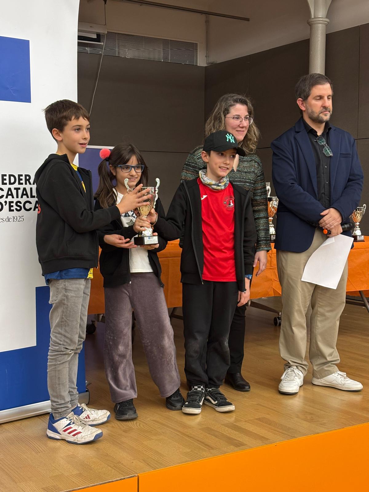 Part de l'equip campió de ràpides sub10 2025