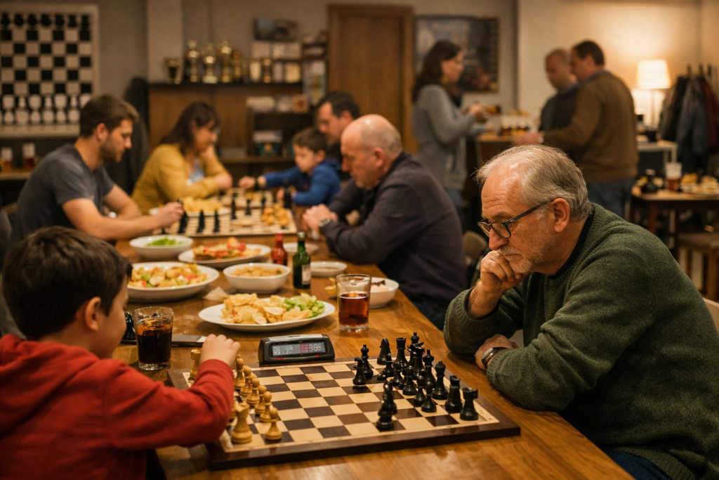 Chess night club d'escacs dos torres de sant cugat