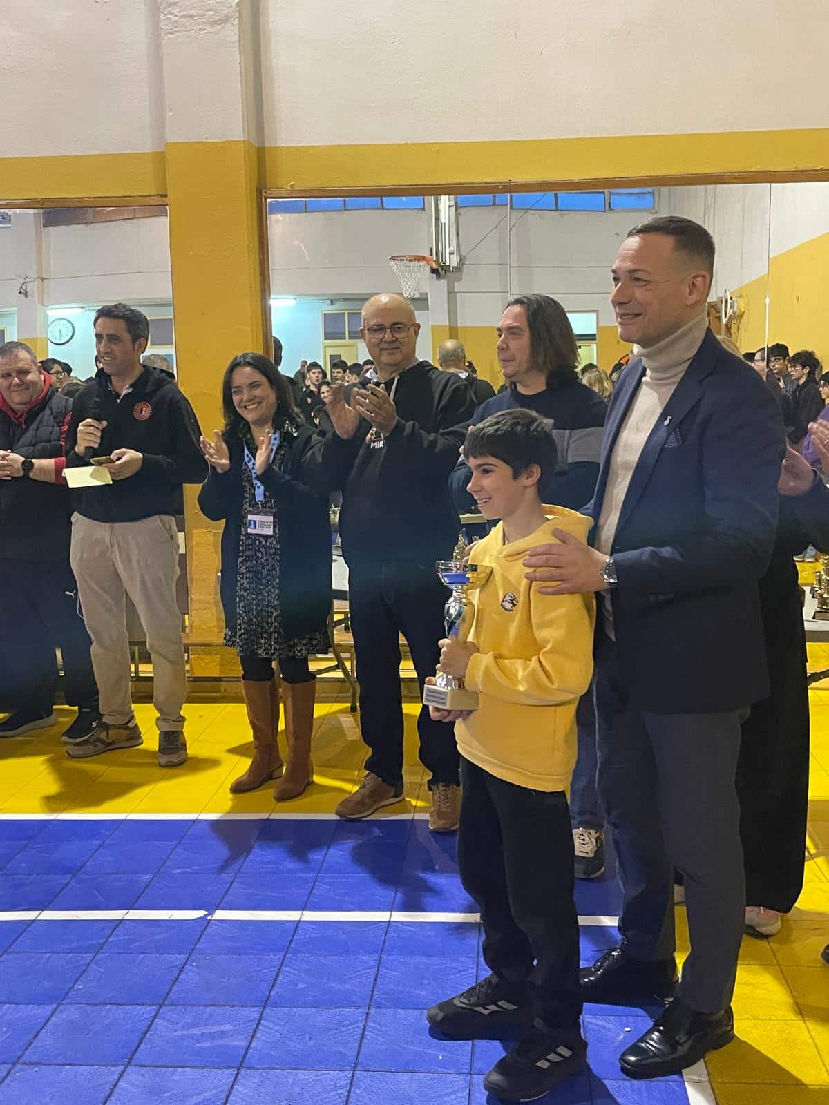 Alexander Jiménez subcampió sub12