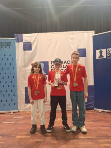 Teo, Guiu i Laia al campionat individual de catalunya lloret de mar 2026