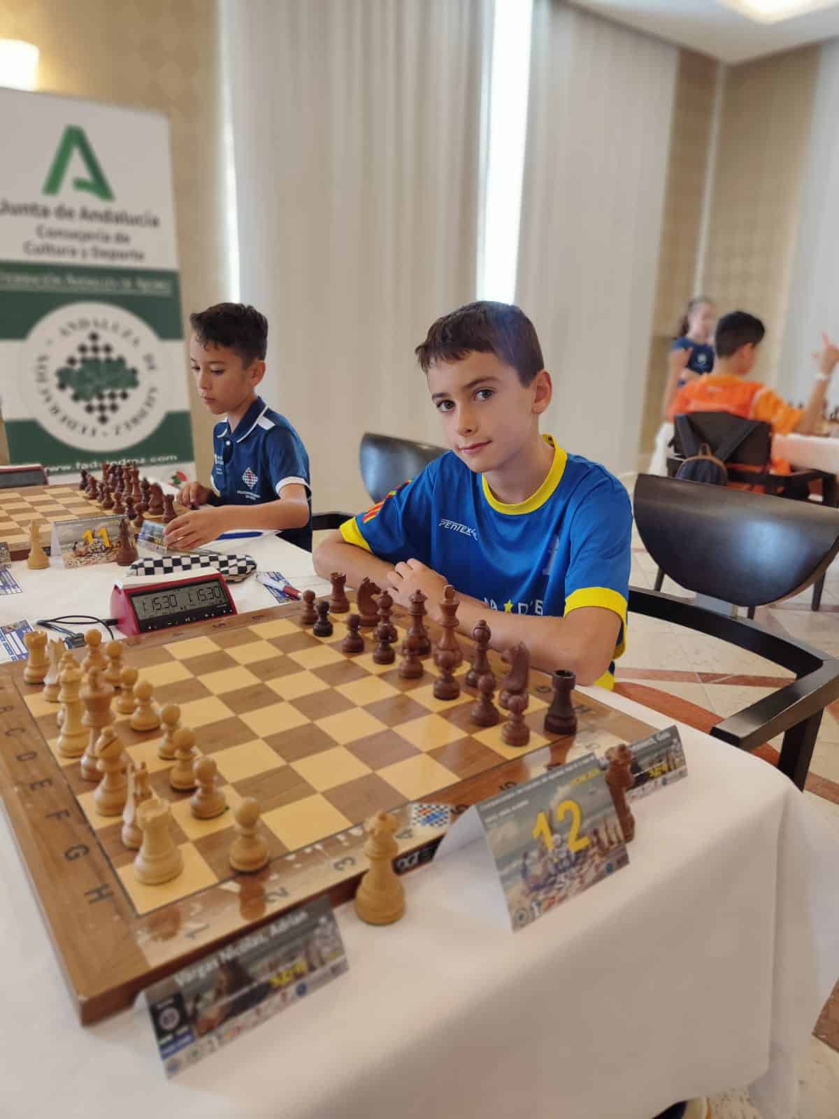 Guiu Morera al Campionat d'Espanya Sub10
